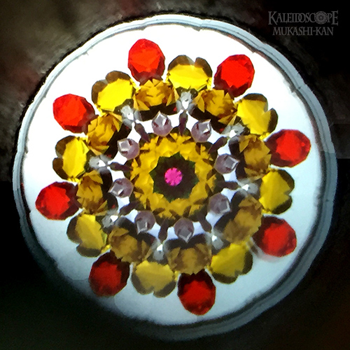 シルバー万華鏡]クラシック・カレイドスコープ・ローズ（ロング