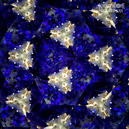 万華鏡：オイル]Classic Kaleido Wave Purple クラシック