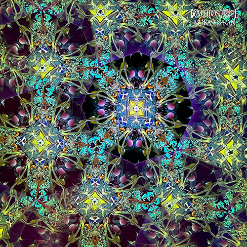 万華鏡：オイル]Dichroic Chameleon Kaleidoscope ダイクロイック