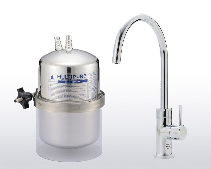 【本体＋定期購入カートリッジ セット】 マルチピュア浄水器　Aquaversa 750BB　工事なし　専用水栓タイプ
