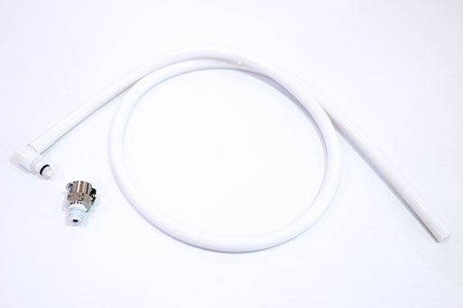 【F-H12】MP400SC/750SC用 ソケット付き給水ホース 「取付金具付き」 （80cm）