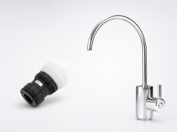【JF-V-J】ビルトイン浄水器専用水栓用樹脂セラミックカートリッジ　(吐水口が360度回らないタイプ用）