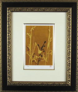 東山魁夷　「季の詩　十一月」　1954年　卒寿記念　リトグラフ　額寸・476×566mm 商品画像