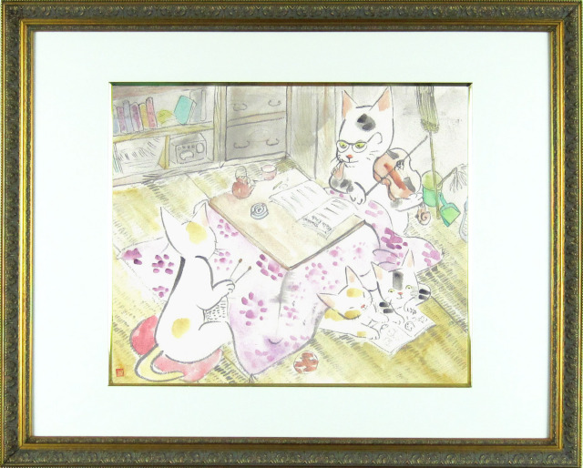 絵画 （猫のオーケストラ）