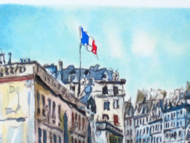 フランス風景画　肉筆 agmotokawa_fujimoriyuuji-