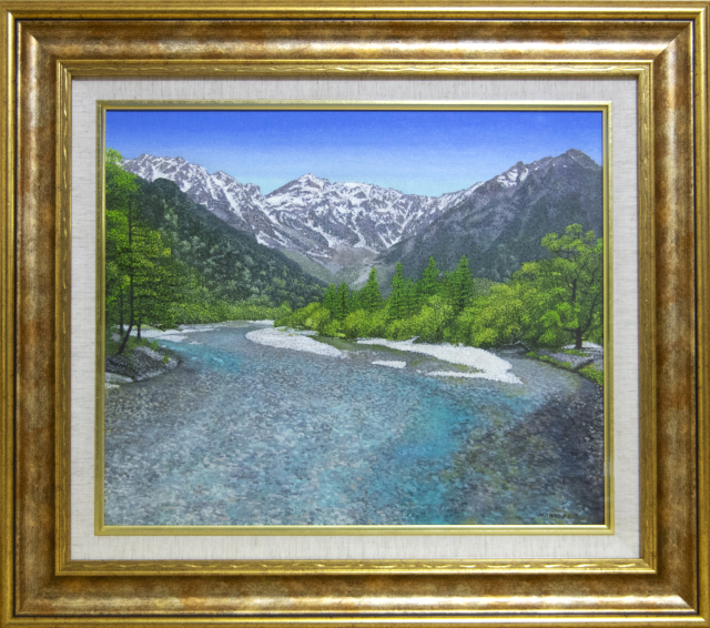 絵画「上高地」F8号　その1 絵画「上高地」F8号 その1 絵画「上高地」F8号 その1 絵画「上