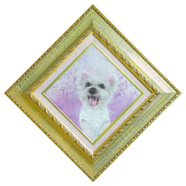 ☆坂本直行☆「エゾウサギギク」ペン画　小作品２０角額　未使用！ ☆坂本直行☆「エゾウサギギク」ペン画 小作品20角額 未使用