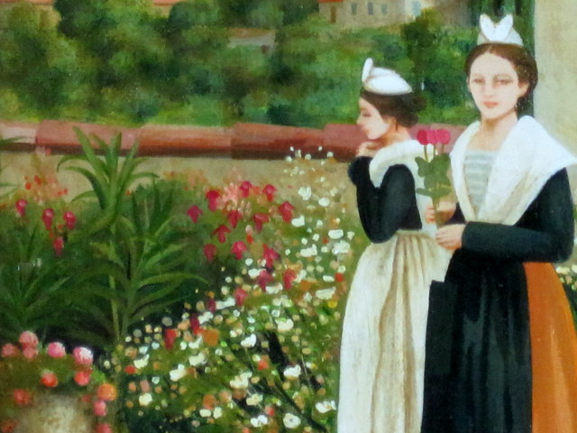 志村好子「カーニュ」フランス風景画・絵画専門店munay（ムナイ