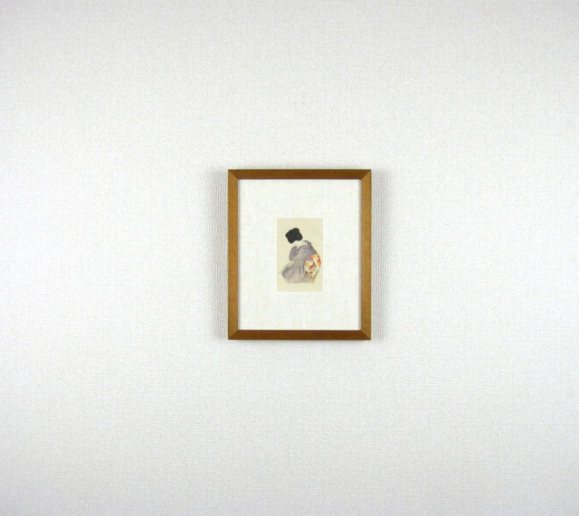 送料無料】絵画専門店munay（ムナイ）・竹久夢二 「うしろすがた 