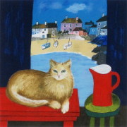 ブレンダ・キング・猫の絵