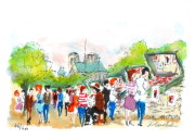 パリ風景画通販｜パリ風景画なら絵画専門店ムナイ