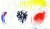 シャガール「赤い鳥」１９５７年リトグラフ・額寸610×456mm