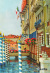 志村好子・「イタリア風景画「ＶＥＮＥＺＩＡ」油彩・ＳＭ・額寸410×341mm