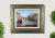 志村好子「ＶＥＮＥＺＩＡ」イタリア風景画・志村好子　「ＶＥＮＥＺＩＡ」油彩・Ｆ6・額寸557×465mm