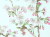 花の絵・　志村好子　「心の花（桜）」　水彩４号　外寸411×500mm