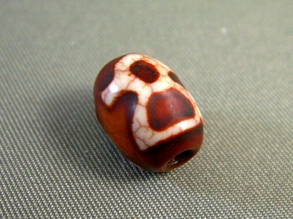 財神天珠（ざいしんてんじゅ） 龍紋 R-SS 天珠/曼荼羅/仏画（タンカ