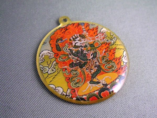 チベットタンカ　龍 Buddha Stonesチベットタンカ画Om Mani Padme Hum龍 鳳凰 経典