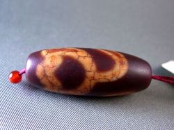 水蓮花天珠（すいれんかてんじゅ） 老鉱（老礦）龍紋 LR-3 天珠/曼荼羅