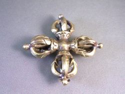 羯磨 ダブルドルジェ A 天珠/曼荼羅/仏画（タンカ）の通販・販売