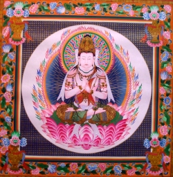 ナンパル ナンゼ 大日如来 L1 天珠/曼荼羅/仏画（タンカ）の通販・販売