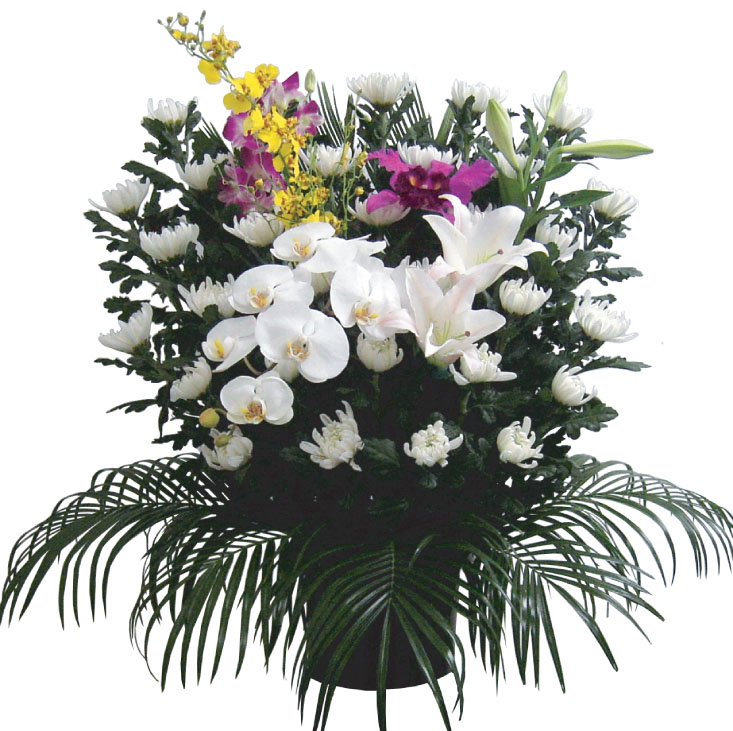 【送料無料】仏スタンド1段（お悔やみ用・葬儀用・葬式用・法事用）