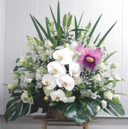 【送料無料】枕花（お悔みの花・お供え・法事・ご命日に）