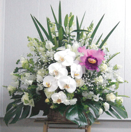 【送料無料】枕花（お悔みの花・お供え・法事・ご命日に）