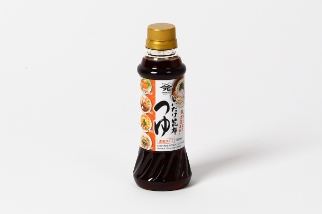 新商品　植物性つゆ　しいたけ昆布つゆ300ml【山元醸造/3336】