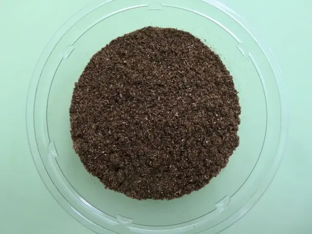 無添加虫吉幼虫用マットの粒子