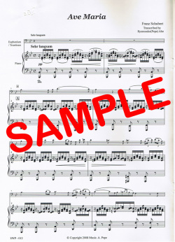 Ave Maria(F.Schubert) - アヴェ・マリア (F.シューベルト)