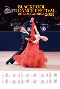 ブラックプール・ダンス・カレンダー2025年版(一括購入割引対象外商品)