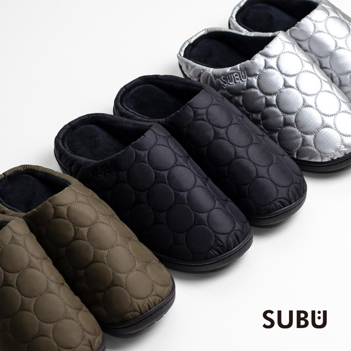 SUBU スブ ORIGINALS CIRCLE サークル ボア サンダル スリッポン 起毛 メンズ レディース おしゃれ