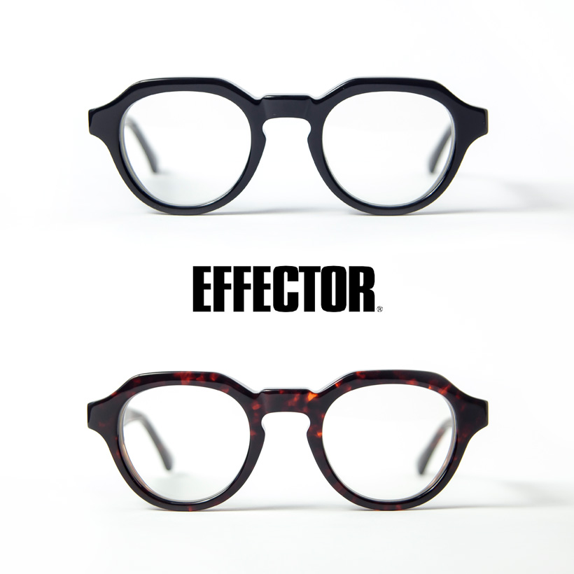 EFFECTOR エフェクター CHORD コード ボストン クラウンパント メガネ 伊達 度付き