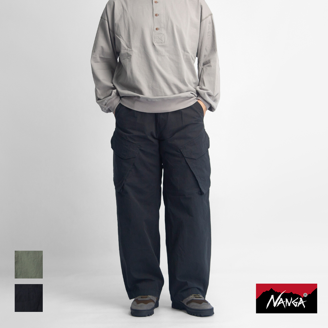 NANGA ナンガ HOLI ホーリー カービングカーゴパンツ CARVING CARGO PANTS メンズ