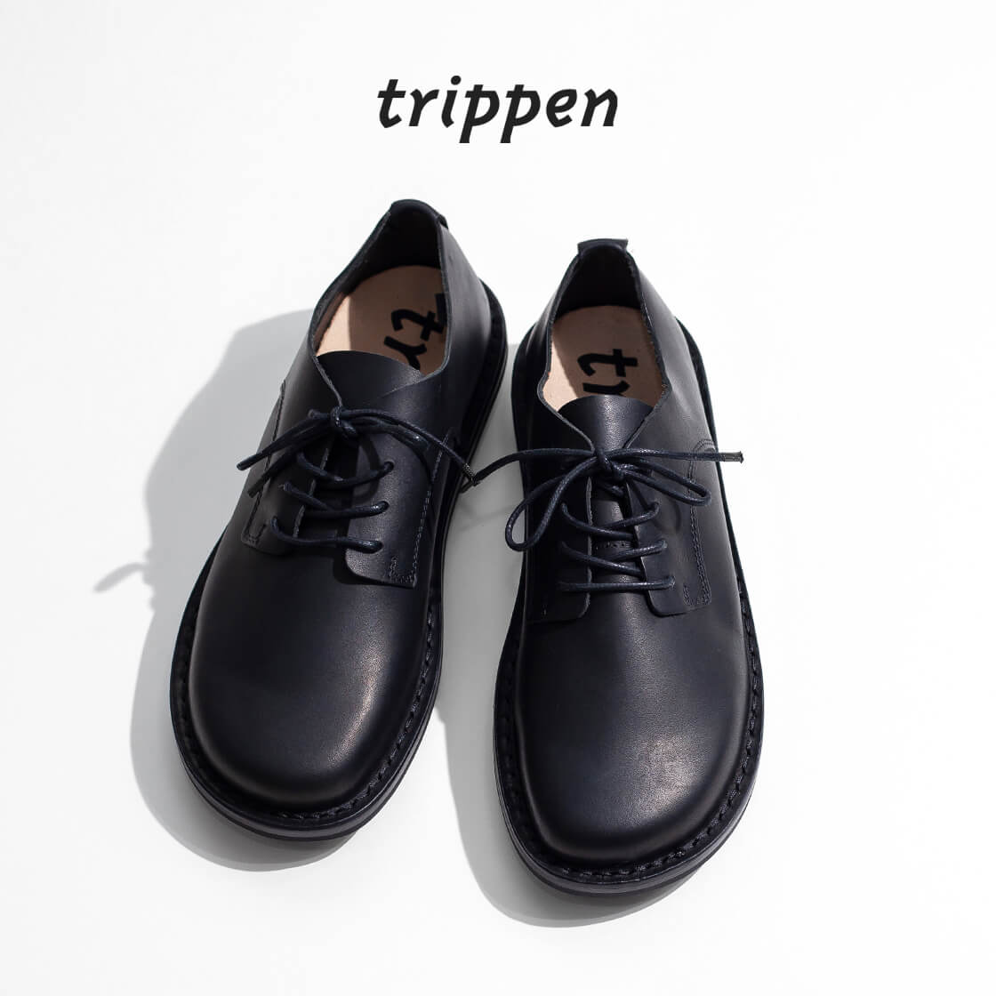 trippen トリッペン ERNIE アーニー レースアップレザーシューズ メンズ