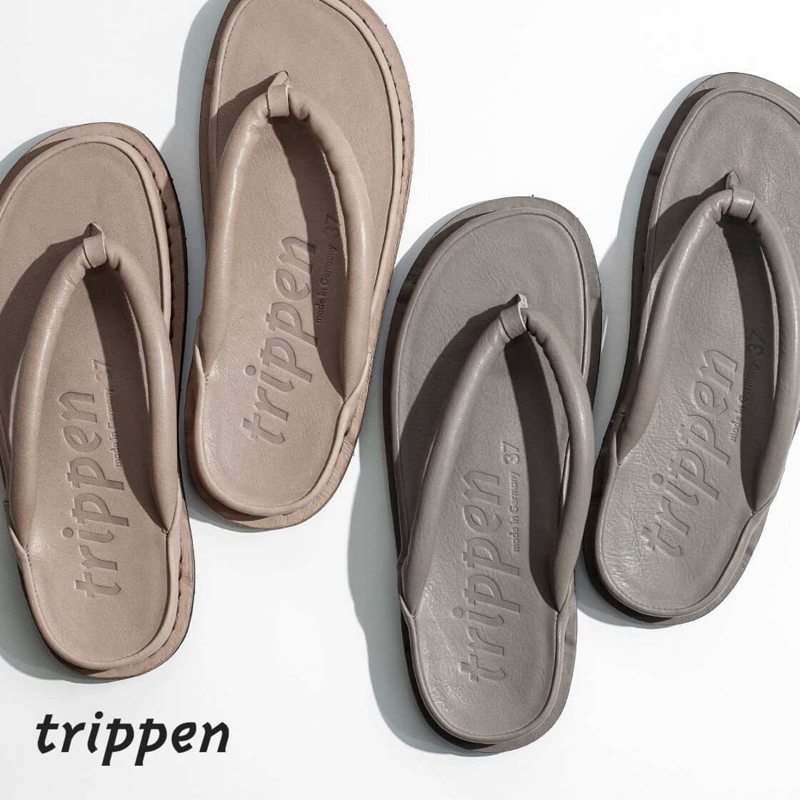 trippen トリッペン ZORI 別注 トング レザーサンダル 草履 レディース