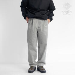 Soglia ソリア スーパーブリーチ ブラックデニムパンツ 日本製 メンズ