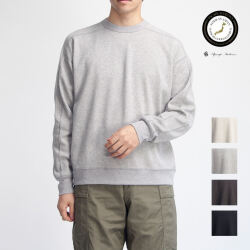 Upscape Audience オーディエンス ハニカムサーマル クルーネック 長袖Tシャツ ロンT 日本製 メンズ