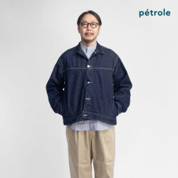 petrole ぺトロール デニム オミットブルゾン 日本製 メンズ