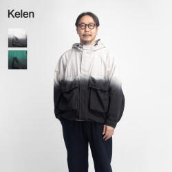 KELEN ケレン HYATT 段染め フードジャケット メンズ