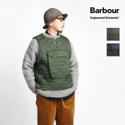 BARBOUR バブアー ENGINEERED GARMENTS エンジニアードガーメンツ キルティング中綿ベスト メンズ