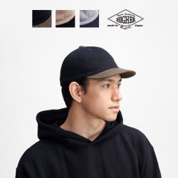 HIGHER ハイヤー スウェット×アーミーチノブリム キャップ 帽子 日本製 メンズ レディース ユニセックス
