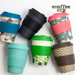Ecoffee Cup エコーヒーカップ タンブラー デザイン 蓋付き カップ ホルダー かわいい おしゃれ ギフト