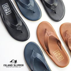 Island Slipper アイランドスリッパ レザートングサンダル 本革 メンズ