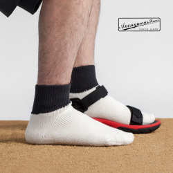 AnonymousIsm アノニマスイズム クォーターソックス 2パネル コットン 無地 日本製 靴下 メンズ