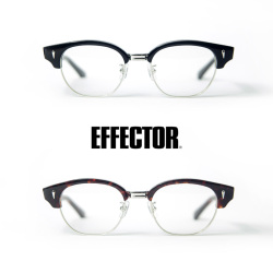 EFFECTOR エフェクター SCALE スケール サーモント ブロウ メガネ 伊達 度付き