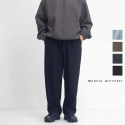 MANUAL ALPHABET マニュアルアルファベット レオサーモ ジャーパンツワイド 日本製 メンズ