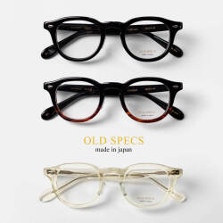 OLD SPECS オールドスペックス ウェリントンフレーム セルロイド OS-4032 日本製 鯖江 メガネ 度付き 伊達
