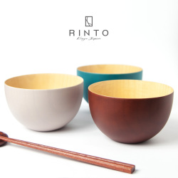 RINTO リント ナツメ エッグボウル L ボウル お椀 汁椀 木製 食器 おしゃれ かわいい
