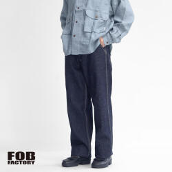 FOB FACTORY FOBファクトリー ヘンプデニム ワークパンツ セットアップ対応 日本製 メンズ
